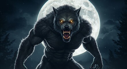 Werewolf Legend: A Night of Full Moon Transformation