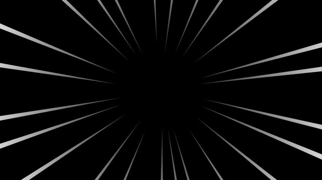 speed line background effect, anime speed line effect animation, 4K looped animation