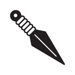 Kunai glyph icon