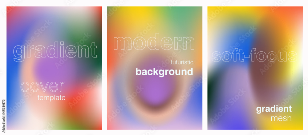 Aufkleber this vector illustration uses a gradient mesh style with soft-focus effects. vivid colors—yellow, gr