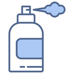 Spray Blue Icon