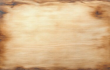 light brown wooden board with visible grain patterns and knots in a smooth flat surface