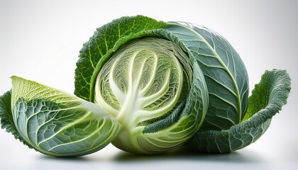 Fototapeta premium cabbage isolated on white