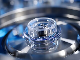 Centrifuge tube balancing captured in close-up shot demonstrating delicate lab precision and remarkable scientific accuracy