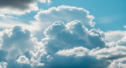 Clouds in a Blue Sky