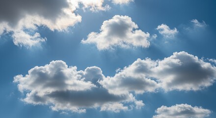 Clouds in a Blue Sky