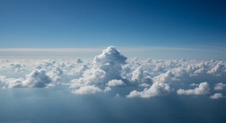 Fototapeta premium Clouds in Blue Sky