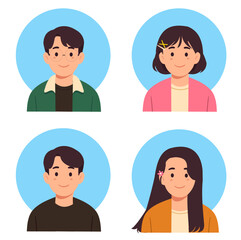 people icons set