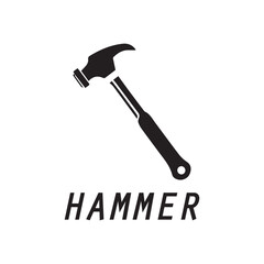 hammer logo design icon graphic image