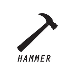 hammer logo design icon graphic image