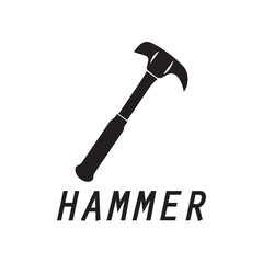 hammer logo design icon graphic image