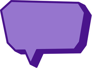 colorful pop art style speech bubbles with bold black outlines, perfect for comics and retro designs.