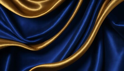 Abstract stylized blue waves cresting against a dark teal backdrop creating a fluid, dynamic scene.