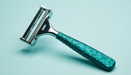 Razor Grooming Kit In Teal And Chrome