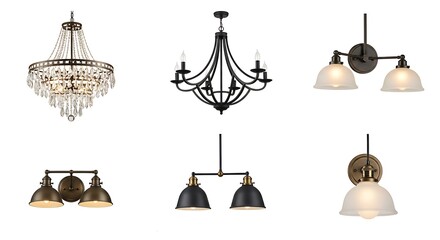 Elegant lighting collection for home decor