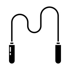 Jump Rope glyph icon

