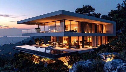 Luxury Modern Villa with Infinity Pool and Stunning Ocean Views