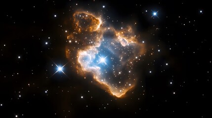 Cosmic Nebula Cloud Space Starscape Astrophotography