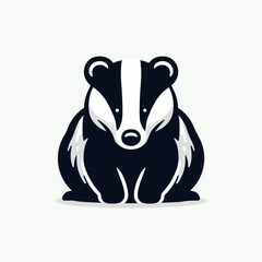 badger vector illustration