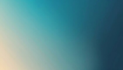 Obraz premium An ombre abstract background with a gradient of deep blue fading into a vibrant teal color.