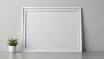 Modern white frame collage mockup, clean minimalist aesthetic,  aesthetic,  image frames