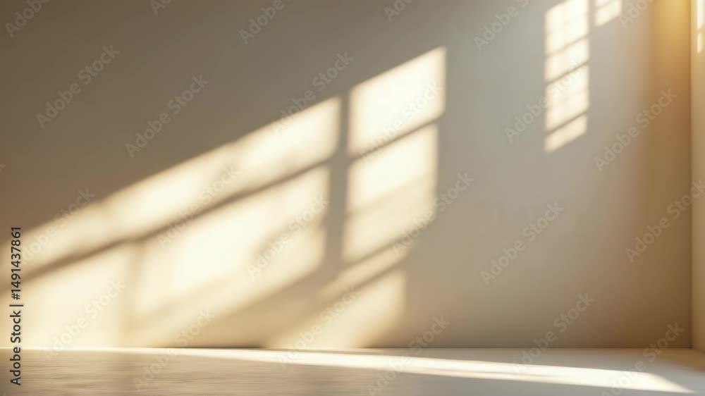 Poster minimalistic abstract simple gentle light beige background for product presentation featuring light 