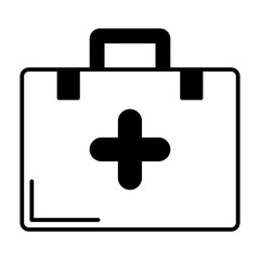 First Aid glyph icon

