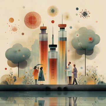 Vacunas y esperanza en un mundo microsc&oacute;pico.
