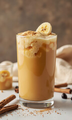 Indulgent Drinkable "Banana Foster" (Caramelized Banana, Rum Extract, Cinnamon, Creamy Base)