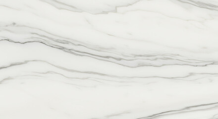 Obraz premium White Marble Seamless Texture with Flowing Grey Veins for Interior Design and Backgrounds