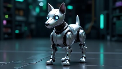 High quality Professional Futuristic robotic dog advanced technology ai canine stock