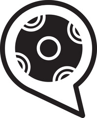 football chat icon