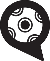 soccer chat icon