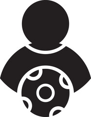 soccer player icon