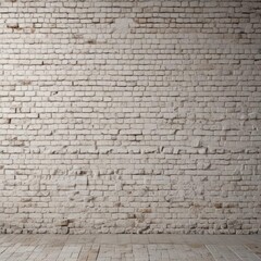 Obraz premium Aged white brick wall, weathered texture, rough surface, texture, aged