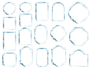 フレーム筆2、5水色