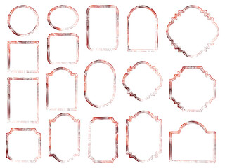 フレーム筆2、10赤