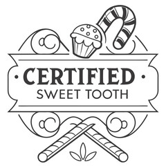 set of retro bakery labels vector T-shirt design 