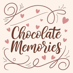  chocolate vector T-shirt design