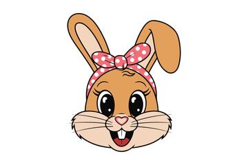 rabbit silhouette  Vector