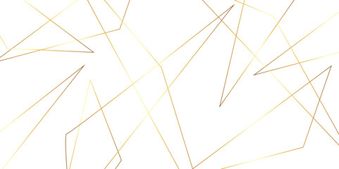 Abstract background with liens and triangles shape on white background. White and golden geometric overlapping rectangle pattern Geometric background soft shadows as patten ..White polygon textured .	
