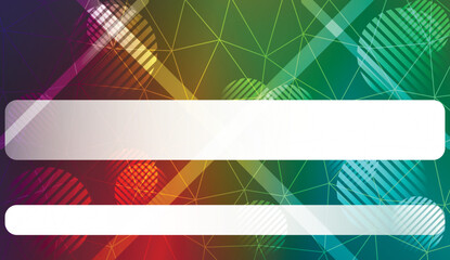 Modern elegant background with triangles, line, circle, space for text elements. Template for wallpaper, interior design, decoration, scrapbooking page. Vector illustration. Light Gradient Background.