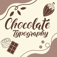 coffee cup with coffee beans Chocolate vector T-shirt design 