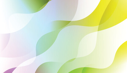 Wave Abstract Background. For Business Presentation Wallpaper, Flyer, Cover. Vector Illustration with Color Gradient.