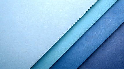 Abstract blue geometric shapes arranged on a clean white background, showcasing a modern minimalist design concept suitable for technology, innovation, and corporate branding themes.
