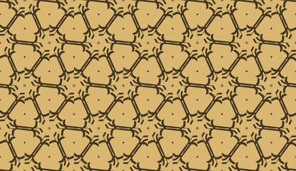 Elegant background with polygonal line. Triangular style. Vector illustration. Brown. Modern design for you business, project. Seamless