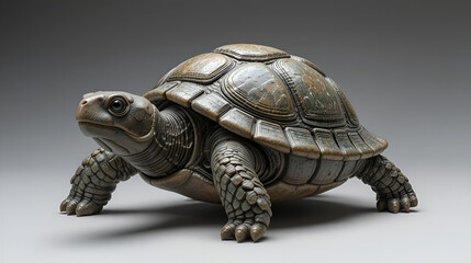 Obraz premium a sculpture of a turtle