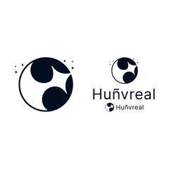 Illustration symbol of vector elements, black and white