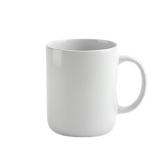 white cup isolated