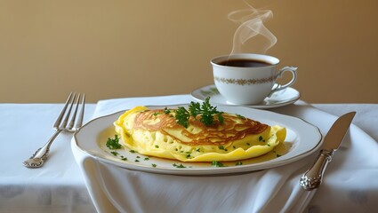 omelet for breakfast